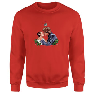 Star Wars Mistletoe Kiss Kersttrui - Rood