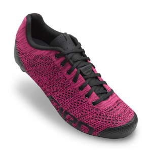Giro Empire E70 Knit Women's Road Cycling Shoes - Berry/Bright Pink