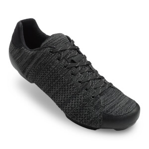 Giro Republic R Road Cycling Shoes - Black/Charcoal Leather