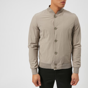 Herno Men's Lightweight Bomber Jacket - Stone