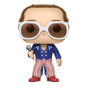 Figurine Pop! Rocks Elton John Bleu Blanc Rouge