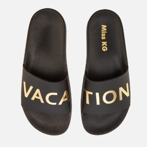 Miss KG Women's Rave Slide Sandals - Black