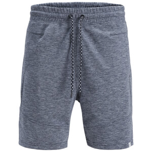 Jack & Jones Men's Core Melange Sweat Shorts - Sky Captain