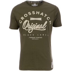 Camiseta Crosshatch Freemans - Hombre - Verde