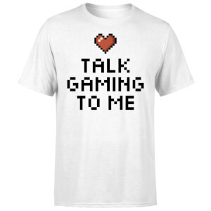 Camiseta "Talk Gaming To Me" - Hombre - Blanco