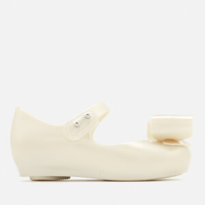 Mini Melissa Toddlers Ultragirl Bow 19 Ballet Flats - Pearl