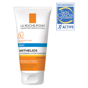 La Roche-Posay Anthelios SPF 60 Body and Face Sunscreen Lotion with Vitamin E and Antioxidants 5 fl.oz