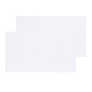 Christy Supreme Hygro Bath Mat - Set of 2 - White