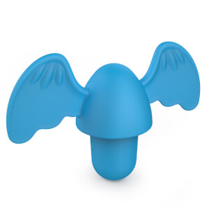 Zoo Bottle Stopper Bird Bleu