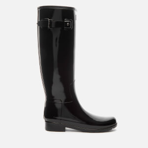 Hunter Women's Original Refined Gloss Tall Wellies - Black