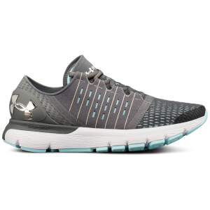 Under Armour Women's Speedform Europa Running Shoes - Grey/Green