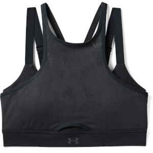 Under Armour Women's Vanish Mesh Sports Bra - Black