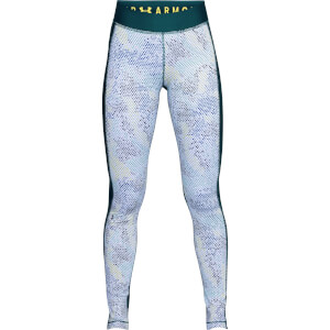 Under Armour Women's HeatGear Armour Printed Leggings - Green