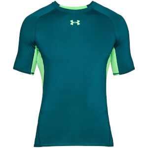 Under Armour Men's HG Armour T-Shirt - Green
