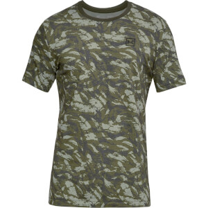 Under Armour Men's AOP Sportstyle T-Shirt - Green