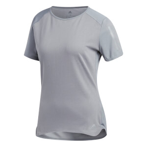 adidas Women's Response Running T-Shirt - Grey