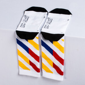 Sako7 Mondrain V1 Socks - White