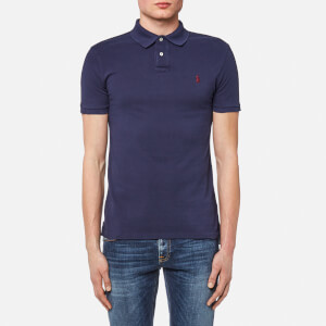 Polo Ralph Lauren Men's Weathered Mesh Slim Fit Polo Shirt - Windsor Navy