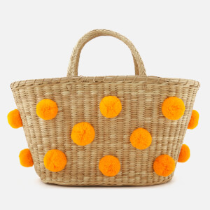 Nannacay Women's Joana Tote Bag - Off White/Yellow