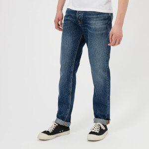 Nudie Jeans Men's Fearless Freddie Jeans - Blue Visions