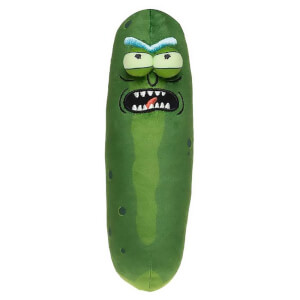 Rick and Morty Annoyed Pickle Rick 7"" Galactic Plushie