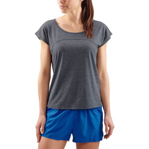 Skins Activewear Women's Code Cap T-Shirt - Black Marle