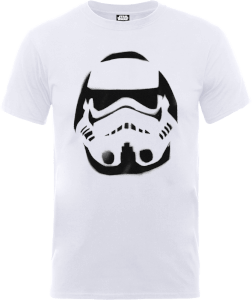 T-Shirt Homme Paint Spray Stormtrooper - Star Wars - Blanc