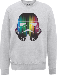 Star Wars Vertical Lights Stormtrooper Sweatshirt - Grey