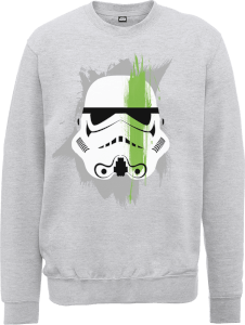 Star Wars Paintstroke Stormtrooper Sweatshirt - Grey