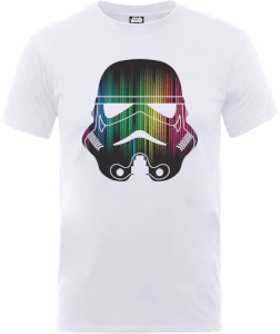 Star Wars Vertical Lights Stormtrooper T-Shirt - White