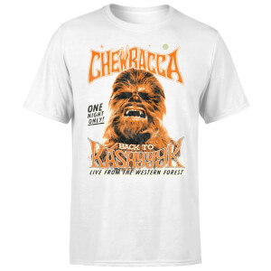 Star Wars Chewbacca One Night Only T-Shirt - White