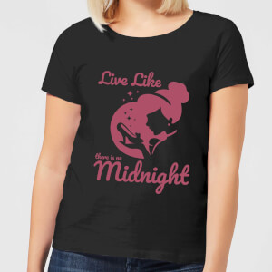 Disney Princess Midnight Frauen T-Shirt - Schwarz