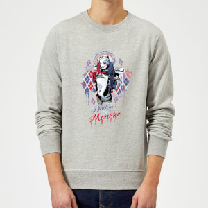 DC Comics Suicide Squad Daddys Lil Monster Sweatshirt - Grey