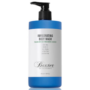 Gel douche revigorant Baxter of California 473 ml - Citron vert et Grenade - Grand format