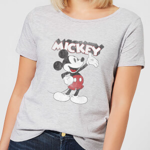 Camiseta Disney Mickey Mouse Presentación - Mujer - Gris