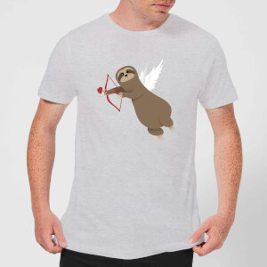 Sloth Cupid T-Shirt - Grey