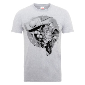 T-Shirt Homme Marvel Avengers Assemble - Thor Monotone - Gris