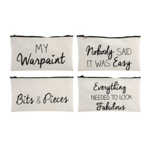 Absolutely Fabulous Assorted Zipped Make Up Bag