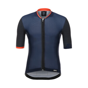 Santini Tono 2.0 Elite Jersey - Navy/Grey