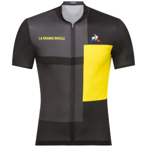 Le Coq Sportif Tour de France 2018 La Grande Boucle Jersey - Black/Yellow