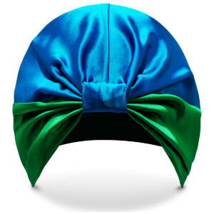 Turbante The Isla de SILKE - Verde y azul