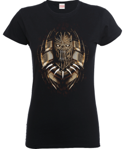 Black Panther Gold Erik Women's T-Shirt - Black