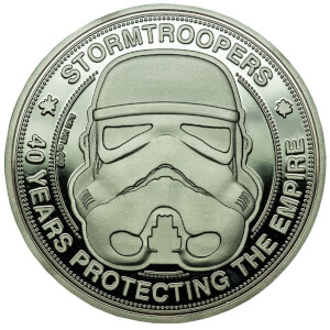 Original Stormtrooper Collector's Limited Edition Coin: Silver Variant