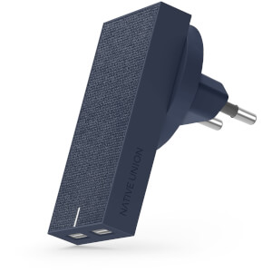 Native Union Smart Dual Port USB Fabric Charger - Marine