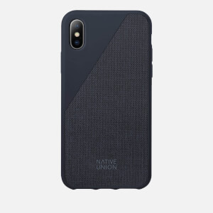 Native Union Clic Canvas - iPhone X Case - Marine