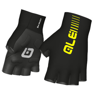 Alé Crono Gloves - Black/Yellow