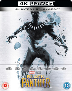 Black Panther (4K Ultra HD + versión 2D) - Steelbook Edición Limitada Exclusivo de Zavvi UK