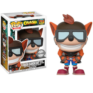 Crash Bandicoot with Jet Pack EXC Pop! Vinyl Figure