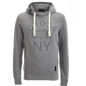 Sudadera Crosshatch Laramie - Hombre - Gris claro