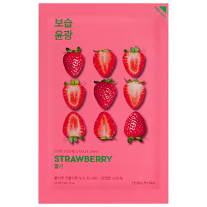 picture of HOLIKA - HOLIKA Pure Essence Mask Sheet - Strawberry